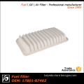 OEM 17801-87402 jeep car accessories auto air filter from China